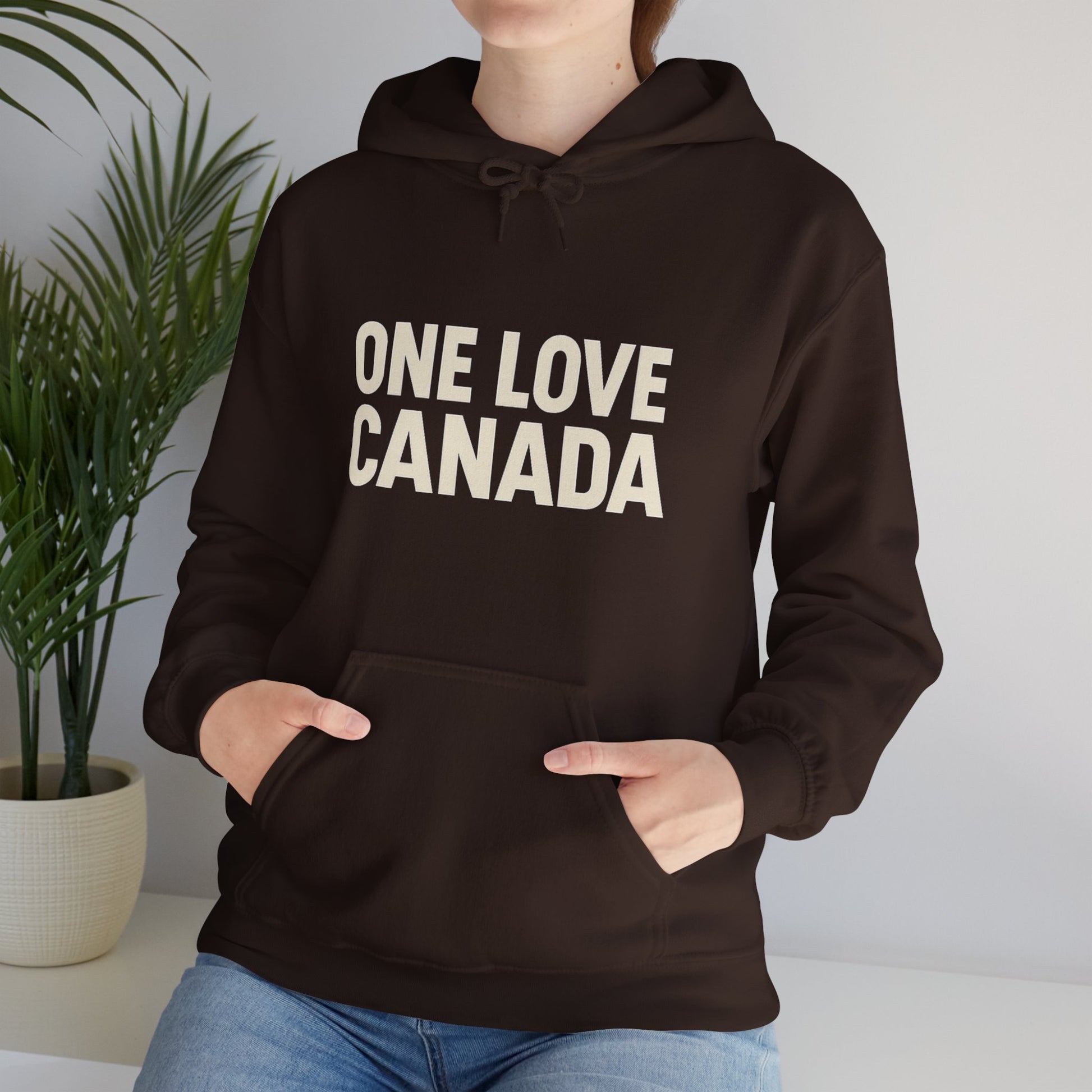 Canada Proud Hooded Sweatshirt, Cozy Unisex Hoodie - OneLoveCanada