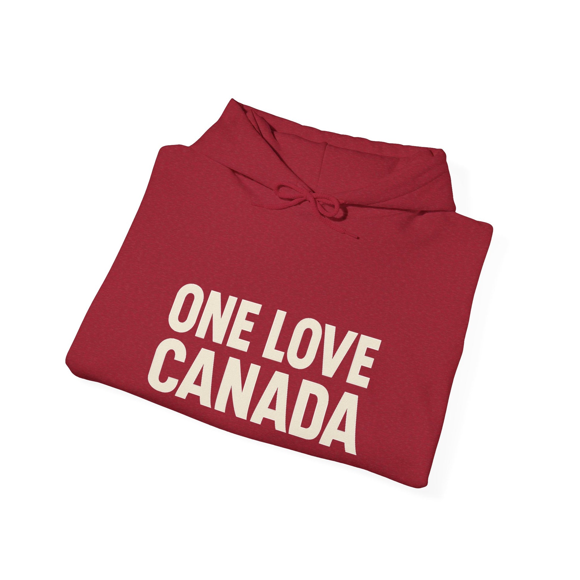 Canada Proud Hooded Sweatshirt, Cozy Unisex Hoodie - OneLoveCanada