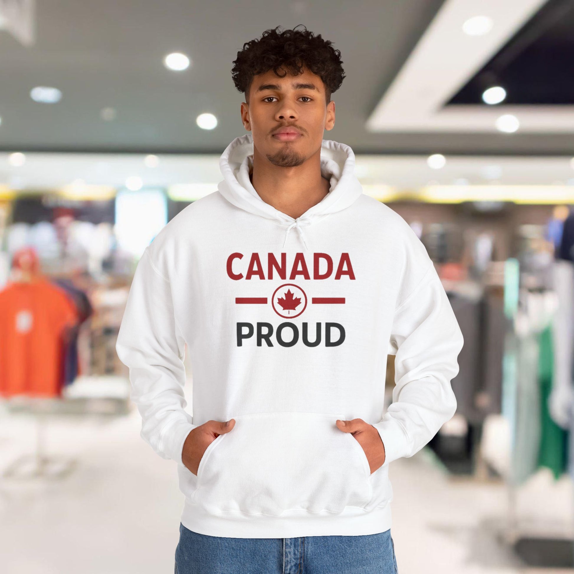 Canada Proud Hooded Sweatshirt, Cozy Unisex Hoodie - OneLoveCanada
