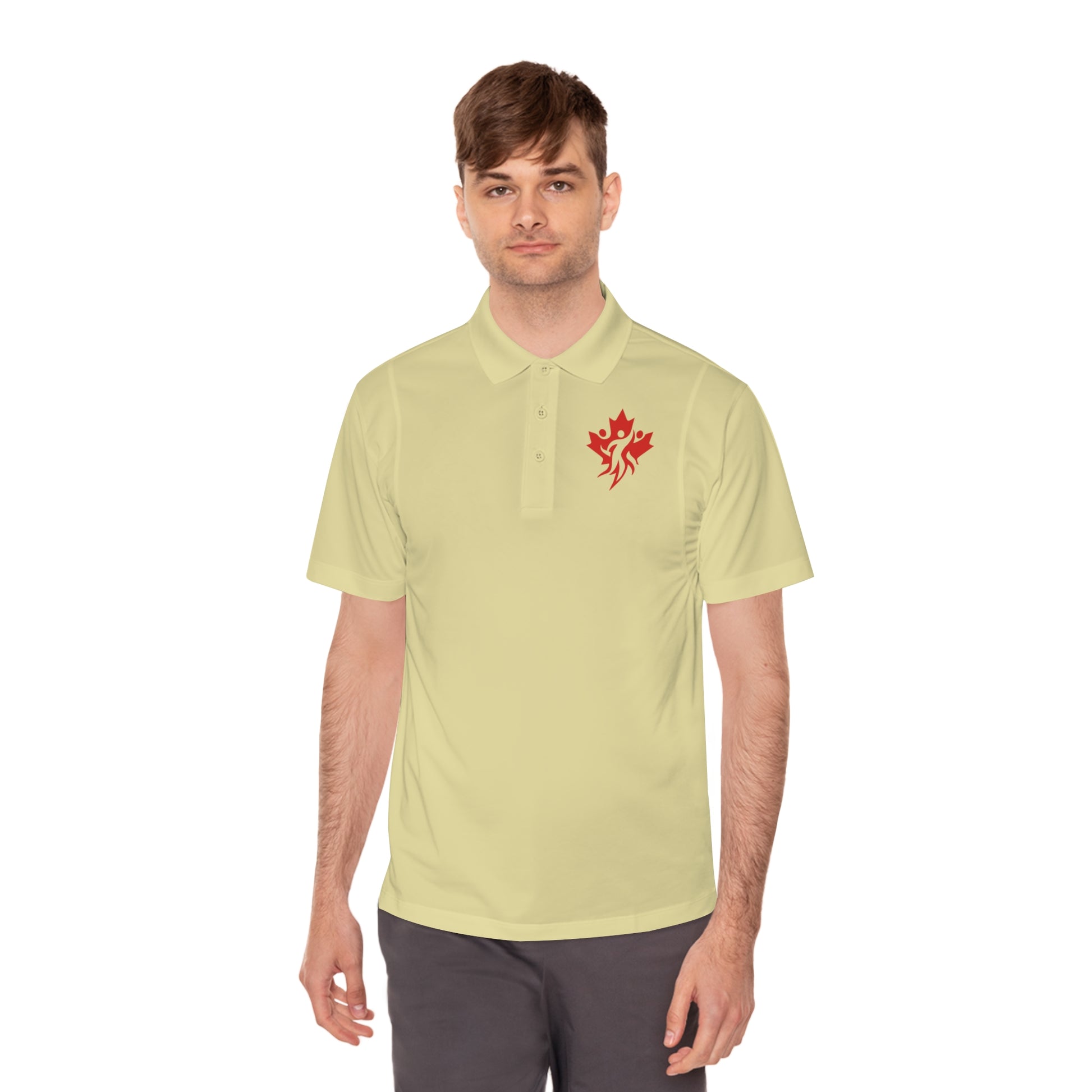 Men's Sport Polo Shirt, Activewear, Casual Outfit - OneLoveCanada