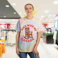 Spiral Tie-Dye Tee: Rock With Me Canada, Boho T-Shirt - OneLoveCanada