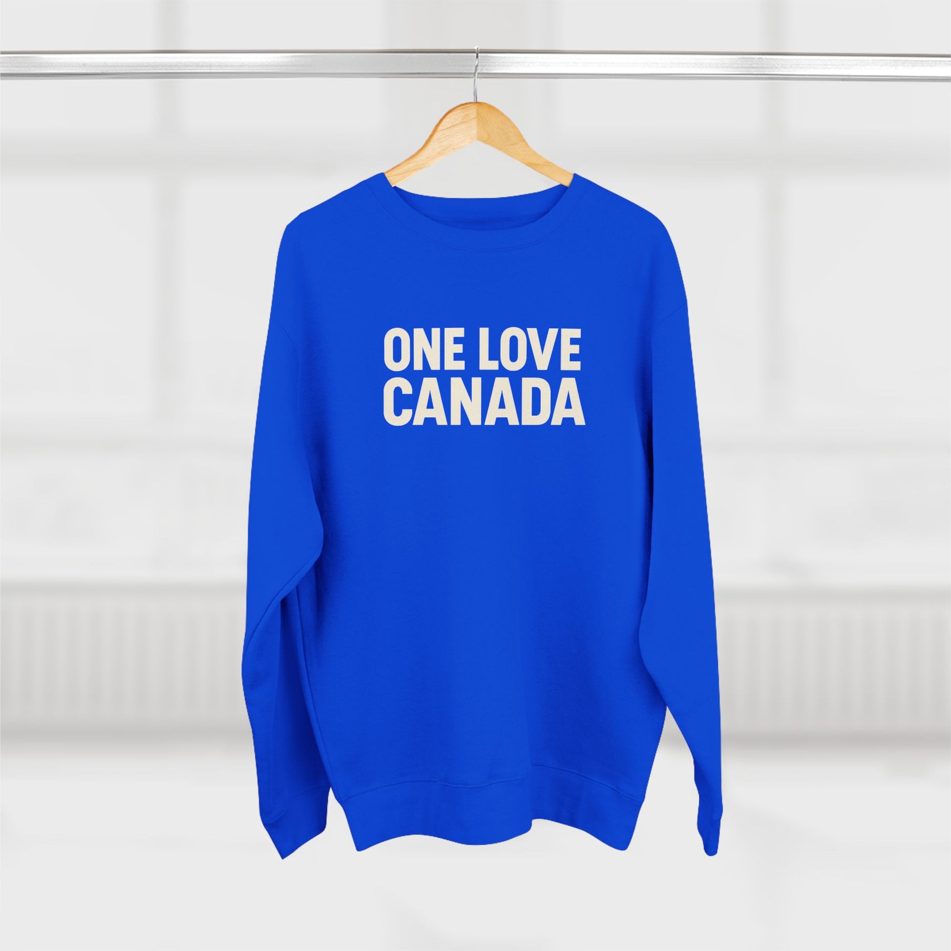 Unisex Crewneck Sweatshirt - One Love Canada, Cozy Canadian Apparel - OneLoveCanada
