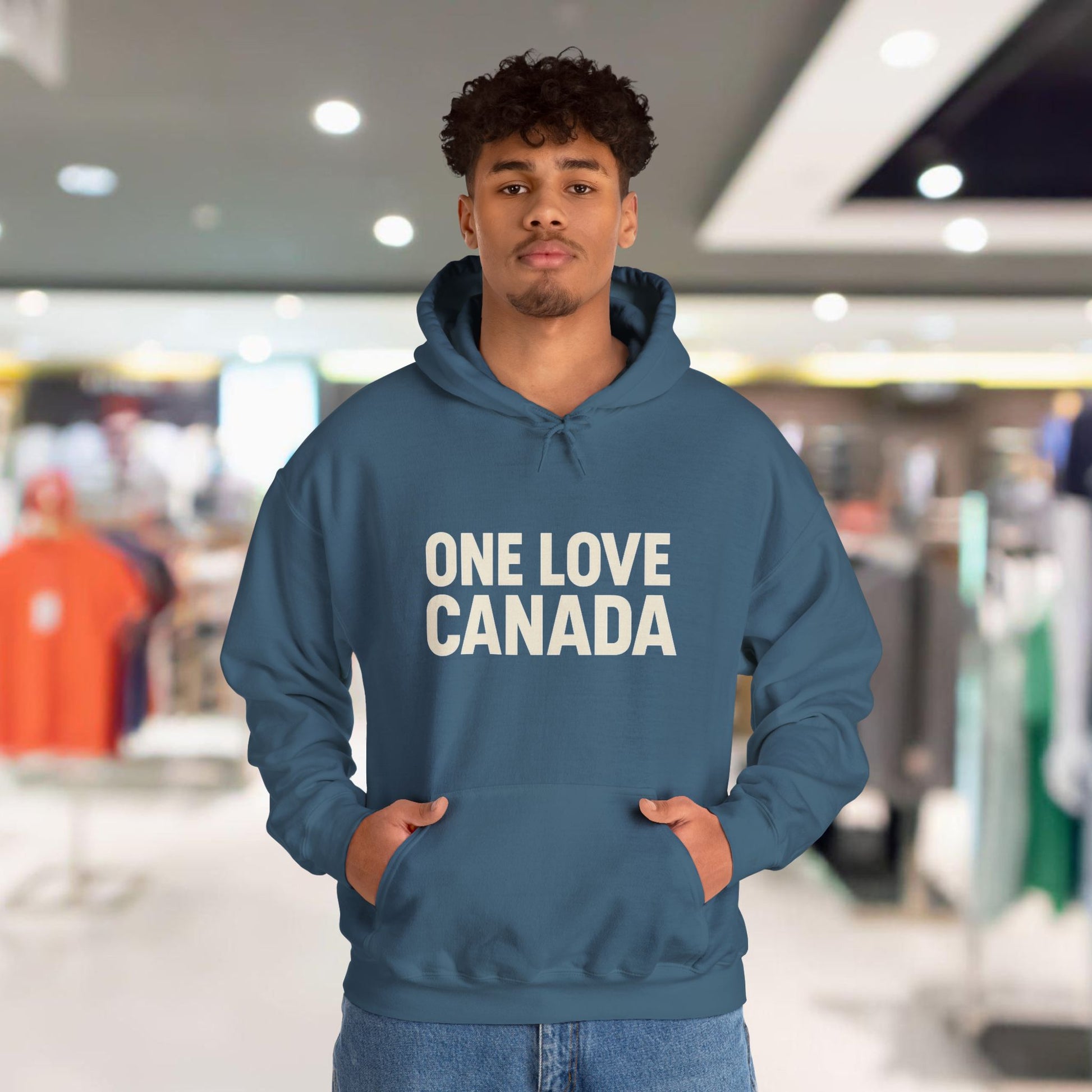 Canada Proud Hooded Sweatshirt, Cozy Unisex Hoodie - OneLoveCanada