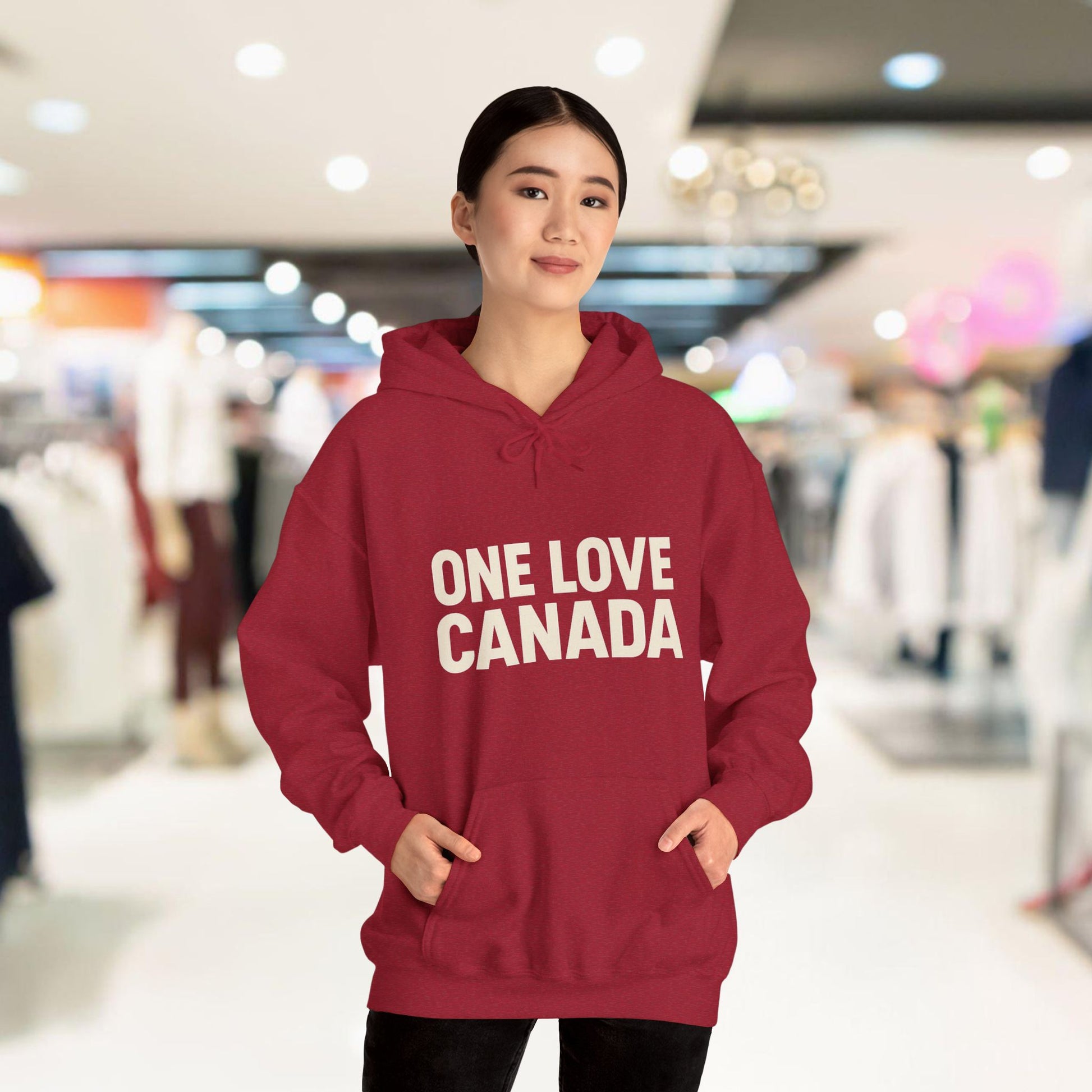 Canada Proud Hooded Sweatshirt, Cozy Unisex Hoodie - OneLoveCanada
