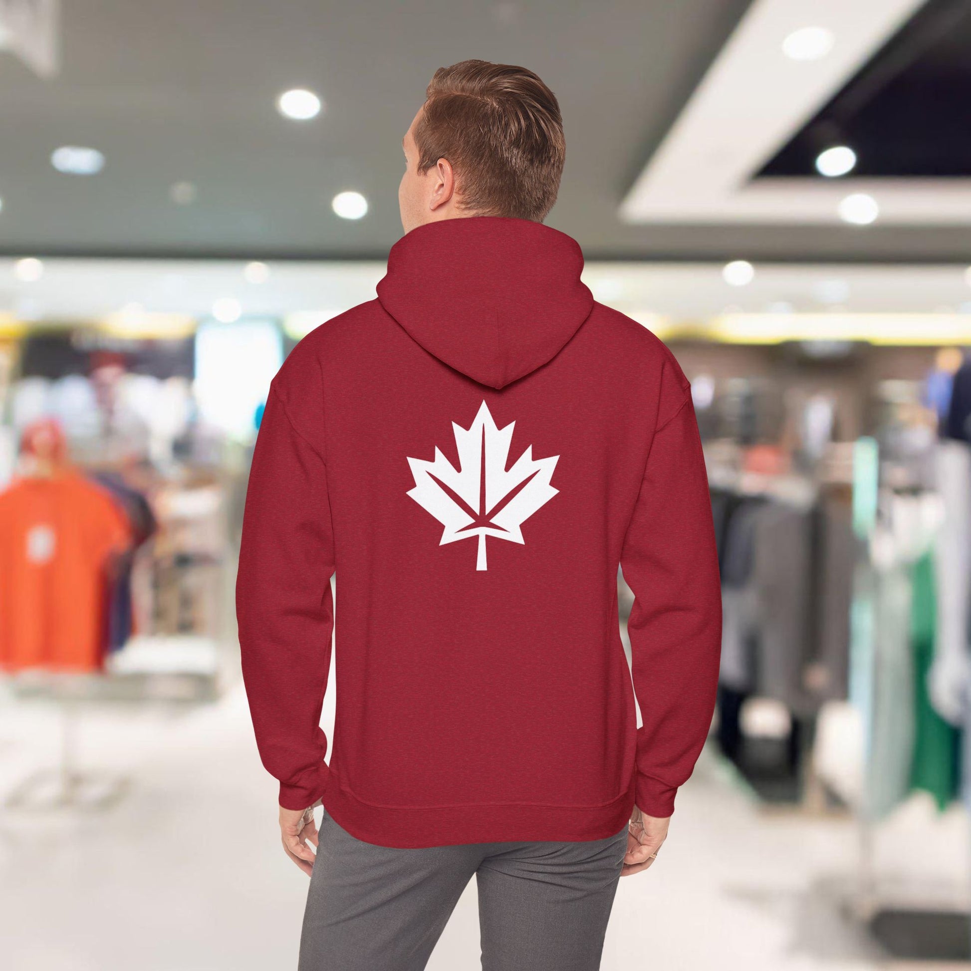 Canada Proud Hooded Sweatshirt, Cozy Unisex Hoodie - OneLoveCanada