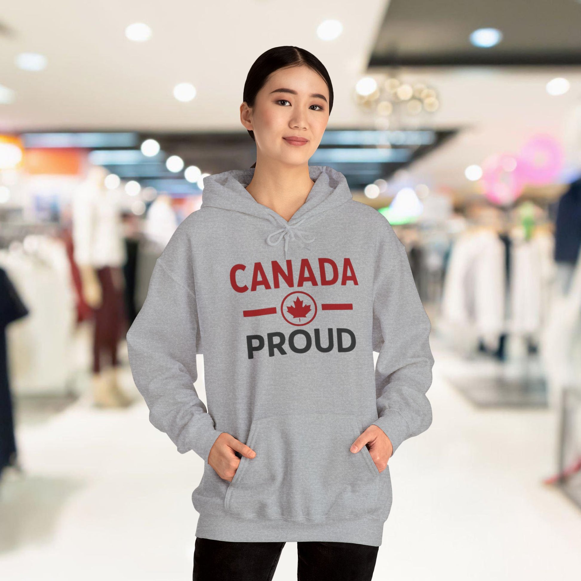 Canada Proud Hooded Sweatshirt, Cozy Unisex Hoodie - OneLoveCanada