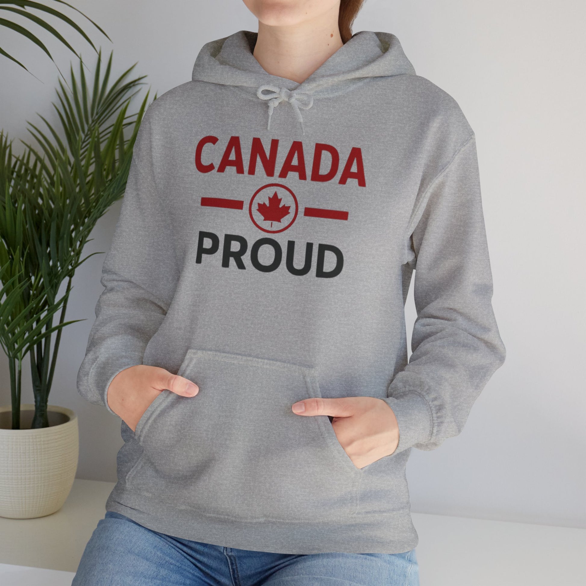 Canada Proud Hooded Sweatshirt, Cozy Unisex Hoodie - OneLoveCanada