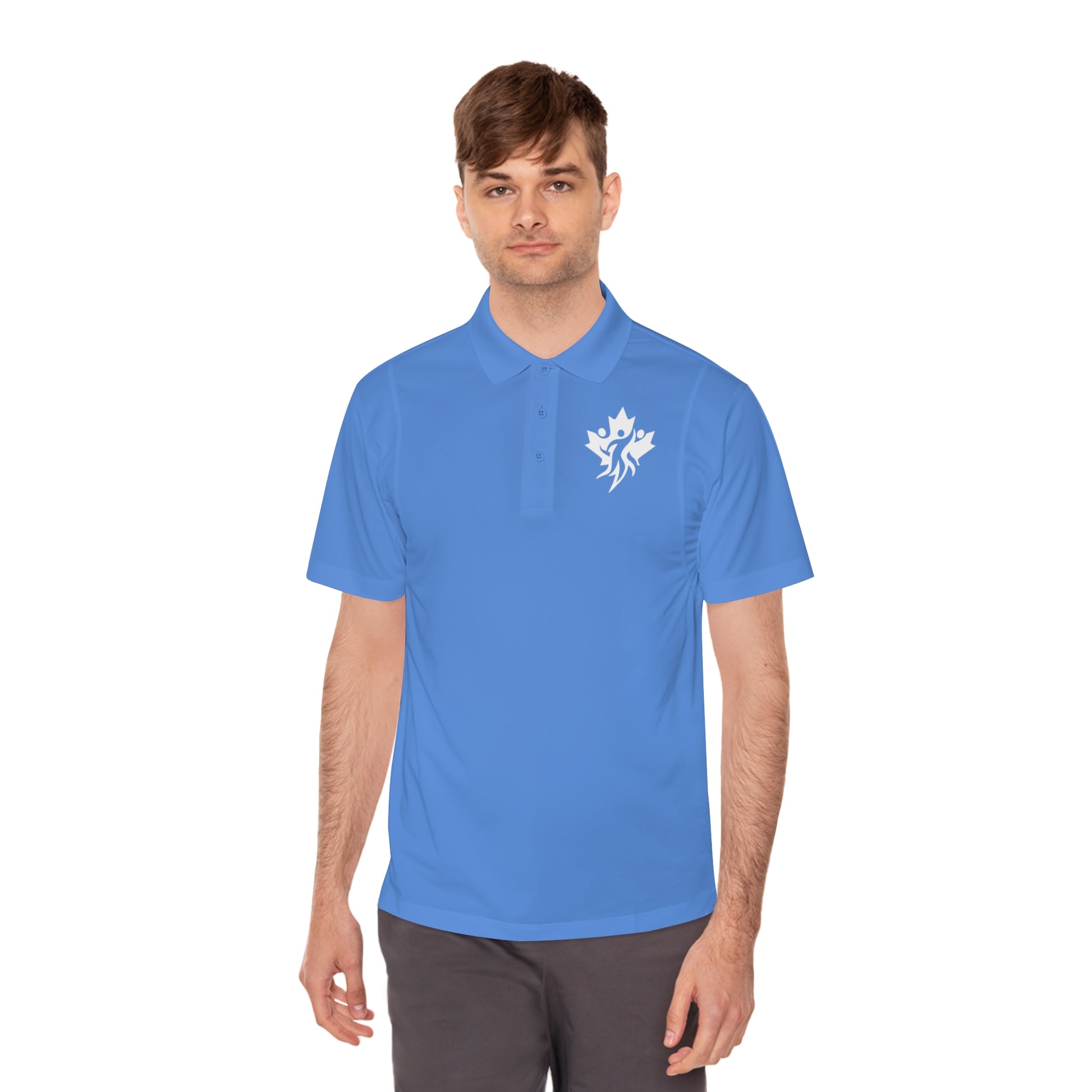 Men's Sport Polo Shirt, Activewear, Casual Outfit - OneLoveCanada