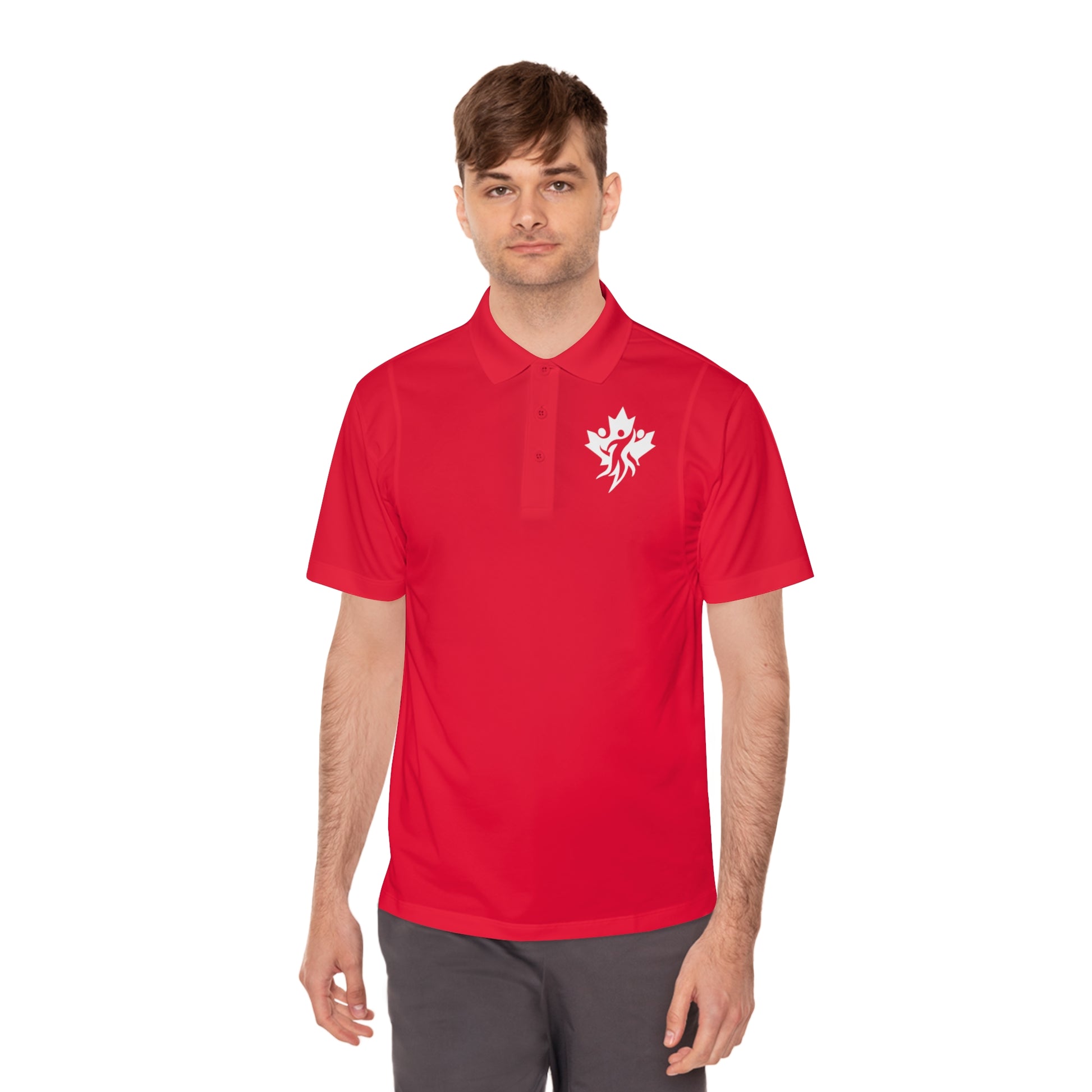 Men's Sport Polo Shirt, Activewear, Casual Outfit - OneLoveCanada