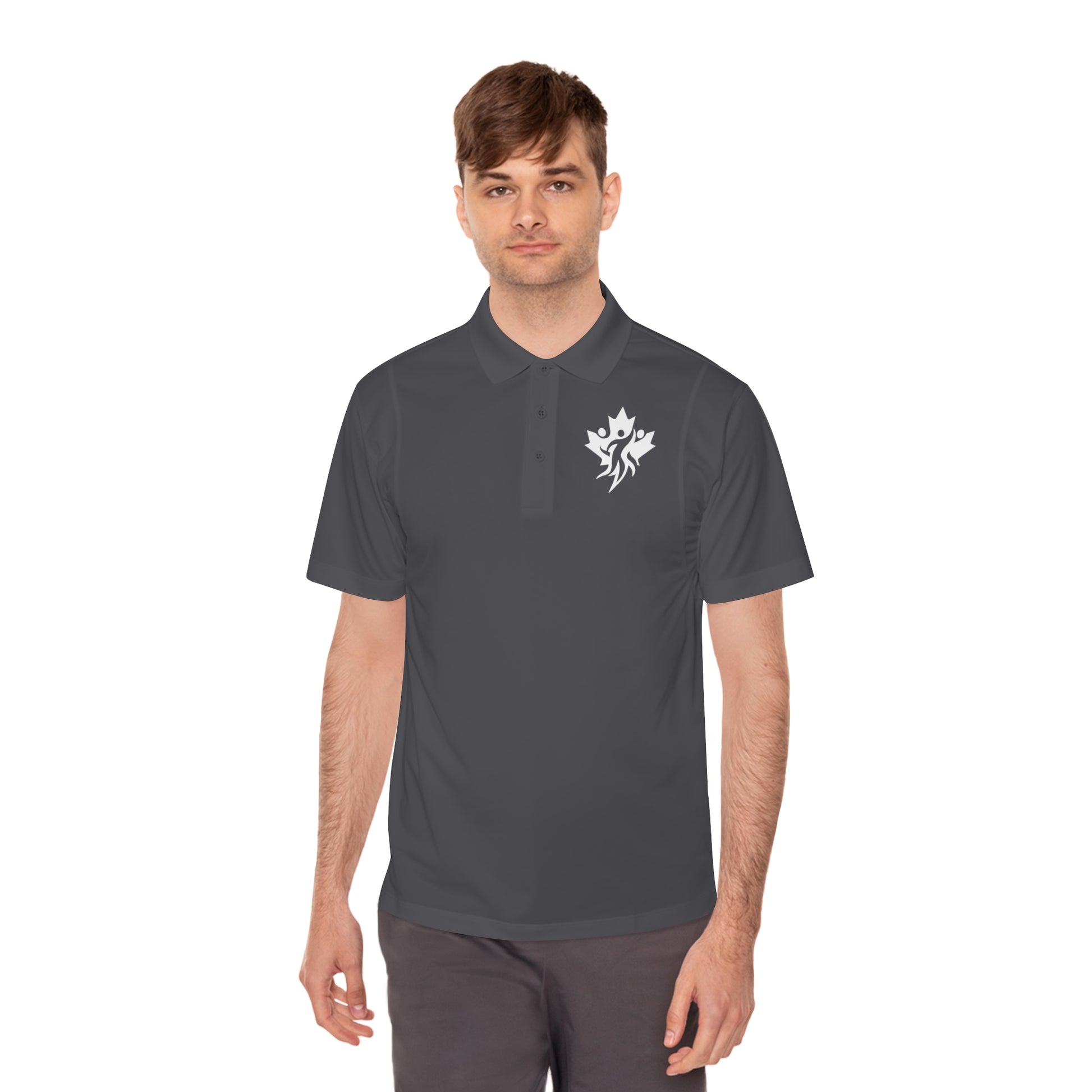 Men's Sport Polo Shirt, Activewear, Casual Outfit - OneLoveCanada