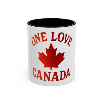 Colorful Canada Love Mug - Perfect Gift for Holidays - OneLoveCanada