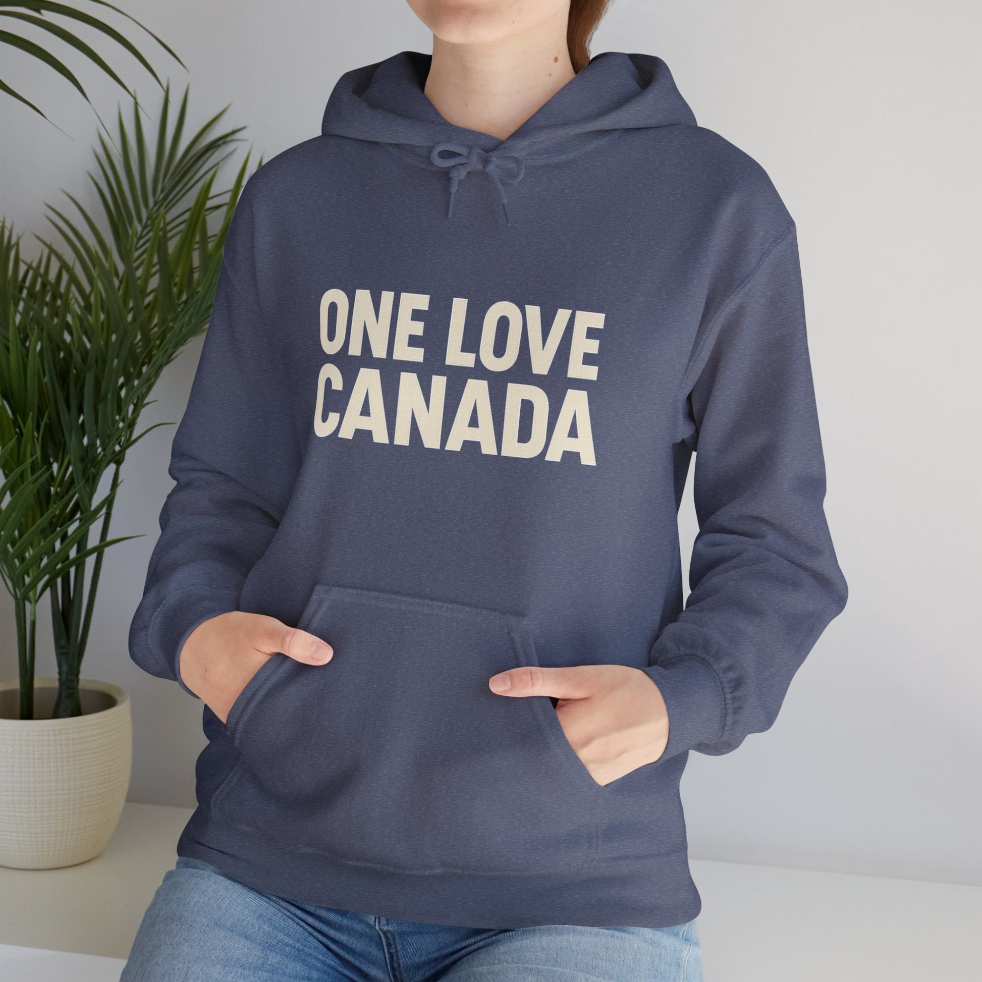 Canada Proud Hooded Sweatshirt, Cozy Unisex Hoodie - OneLoveCanada