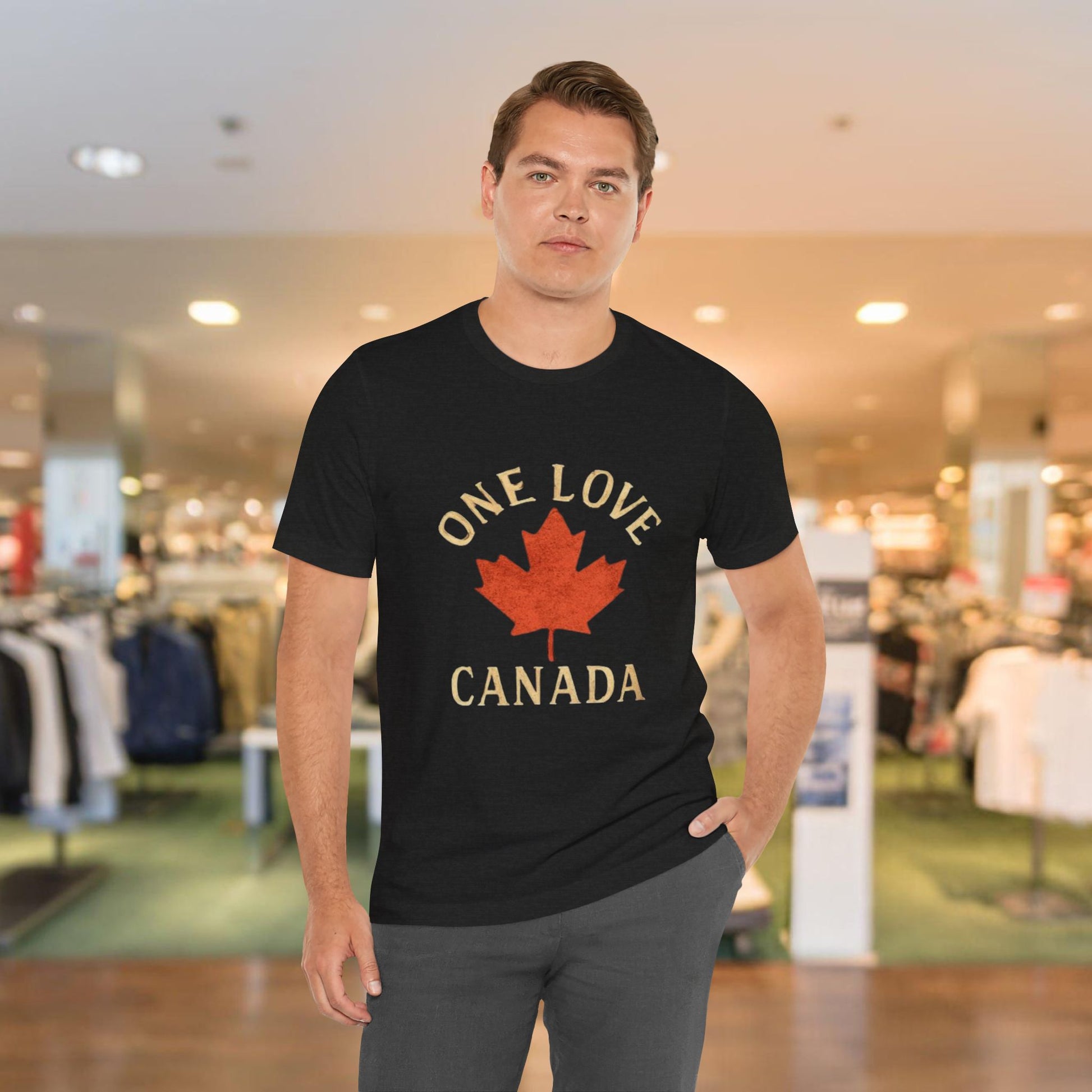Canada WIN Unisex Tee, Casual T-Shirt for Canadian Celebrations - OneLoveCanada