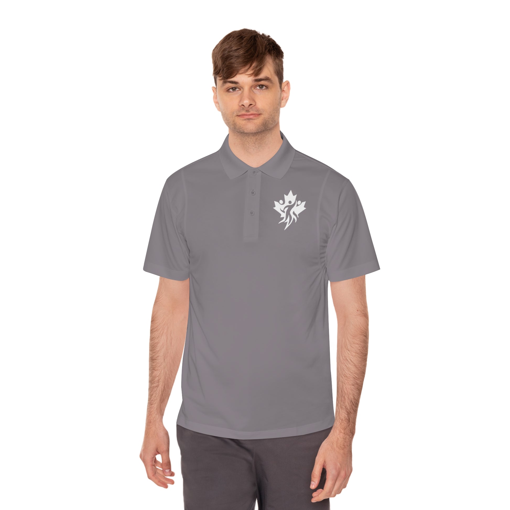 Men's Sport Polo Shirt, Activewear, Casual Outfit - OneLoveCanada