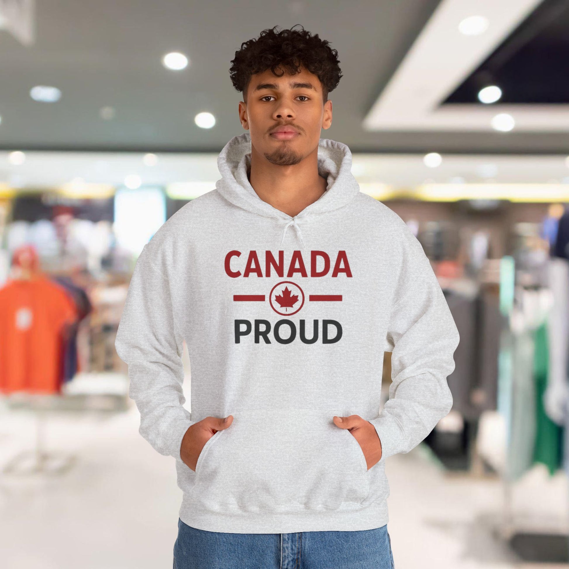 Canada Proud Hooded Sweatshirt, Cozy Unisex Hoodie - OneLoveCanada