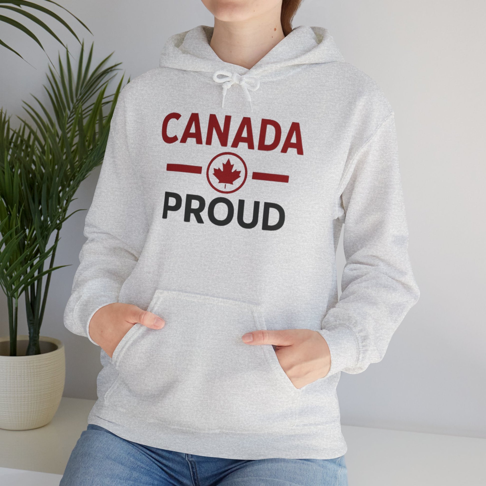 Canada Proud Hooded Sweatshirt, Cozy Unisex Hoodie - OneLoveCanada