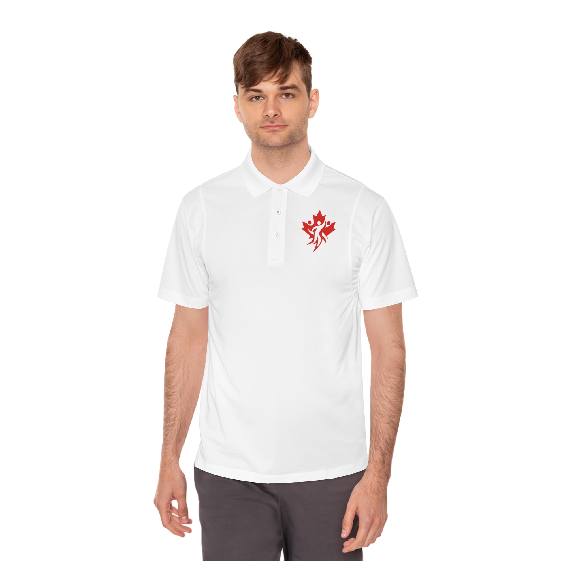 Men's Sport Polo Shirt, Activewear, Casual Outfit - OneLoveCanada