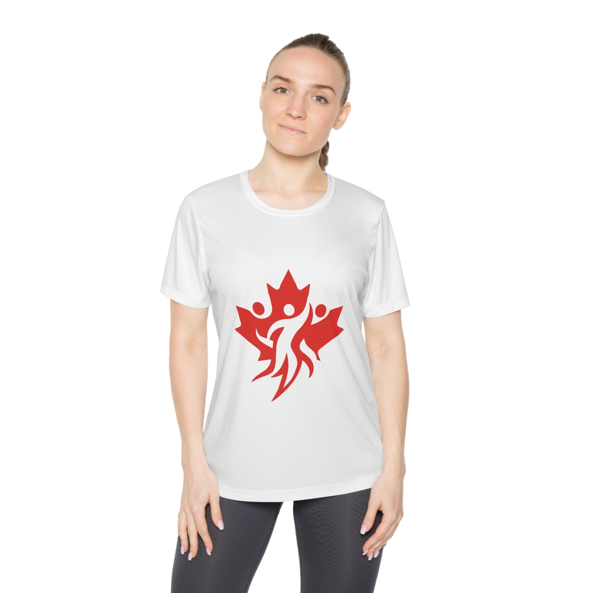 Ladies Canadian Competitor Tee, Sports Team Tee - OneLoveCanada