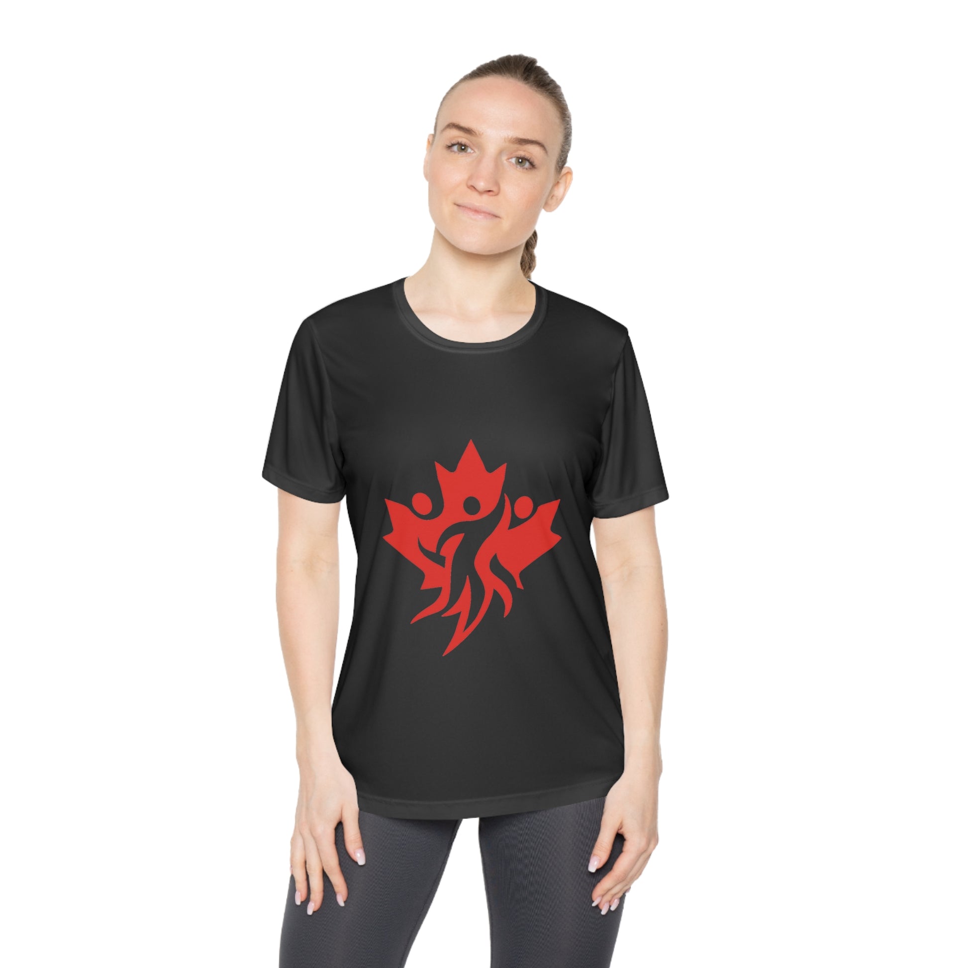 Ladies Canadian Competitor Tee, Sports Team Tee - OneLoveCanada