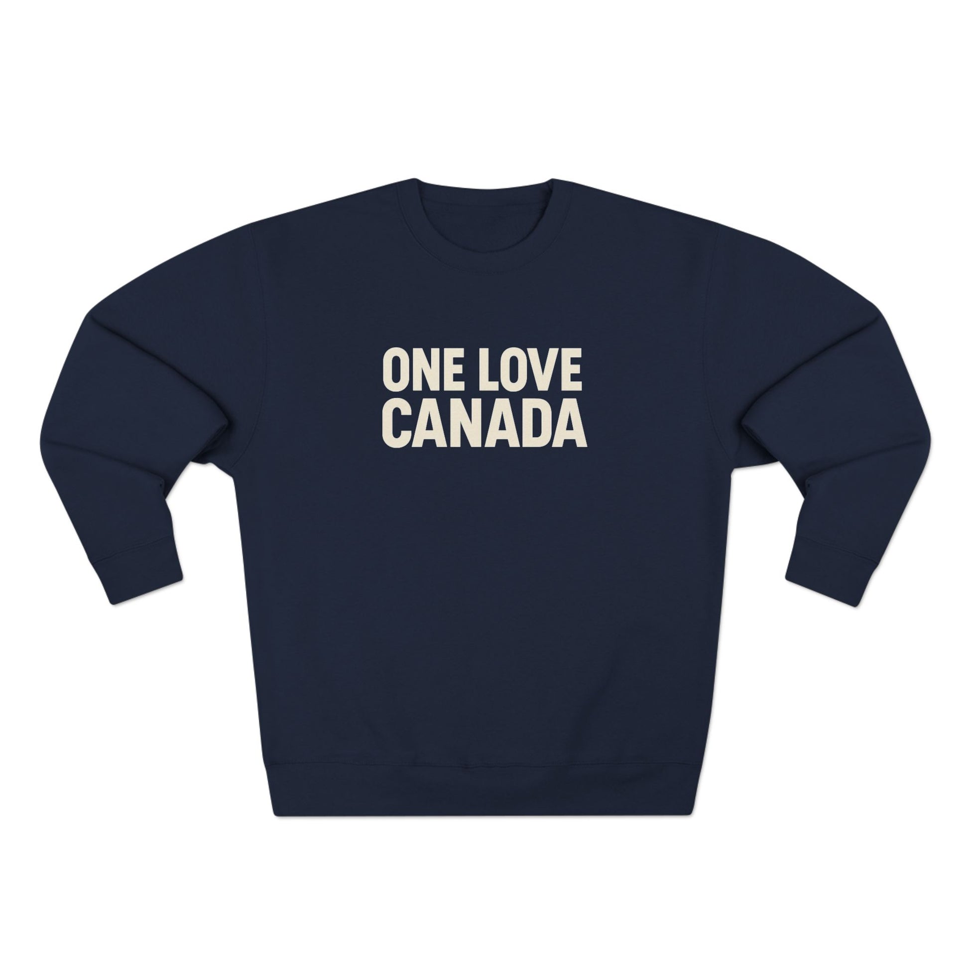 Unisex Crewneck Sweatshirt - One Love Canada, Cozy Canadian Apparel - OneLoveCanada