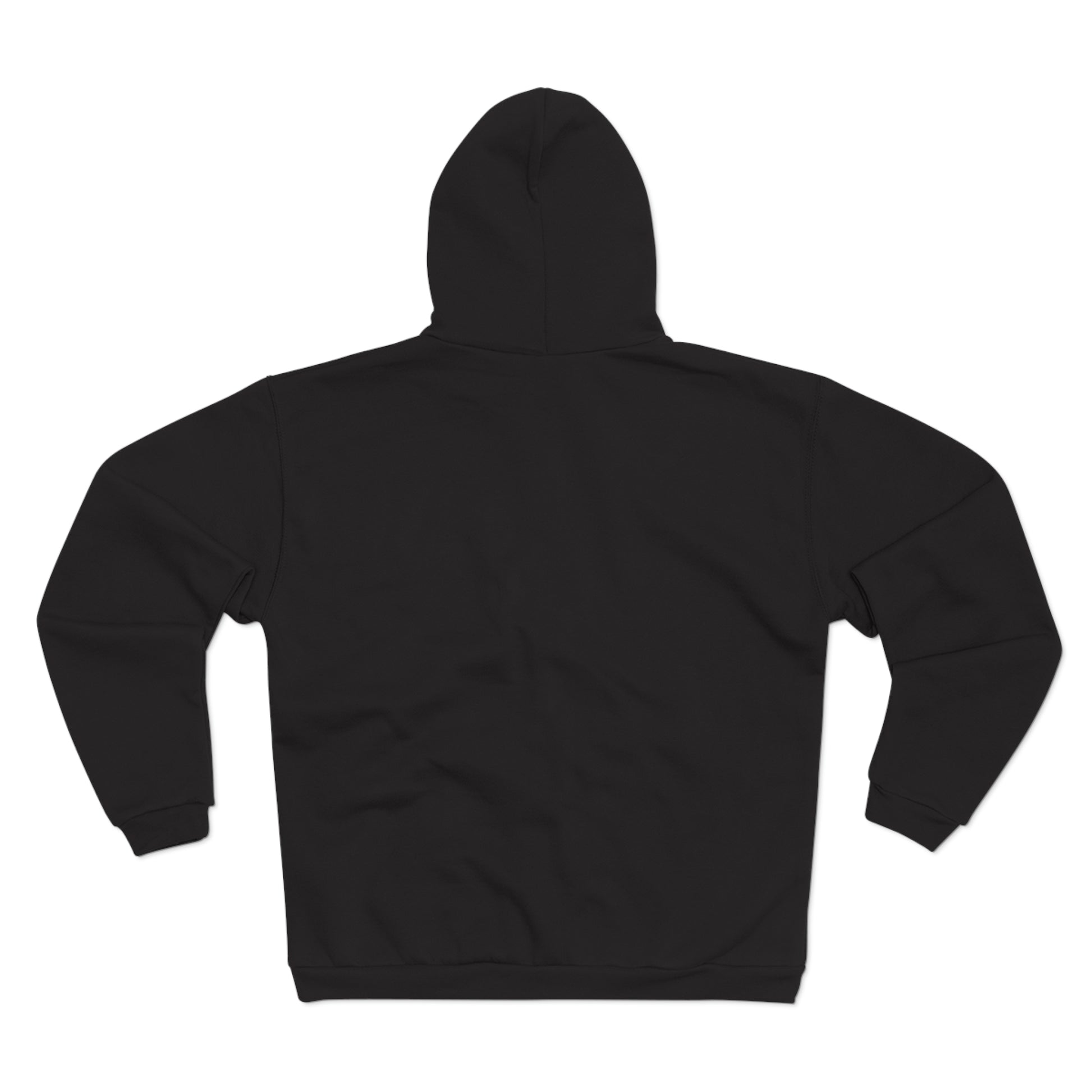 Cozy Unisex Hooded Zip Sweatshirt with Bold Graphic Design - OneLoveCanada
