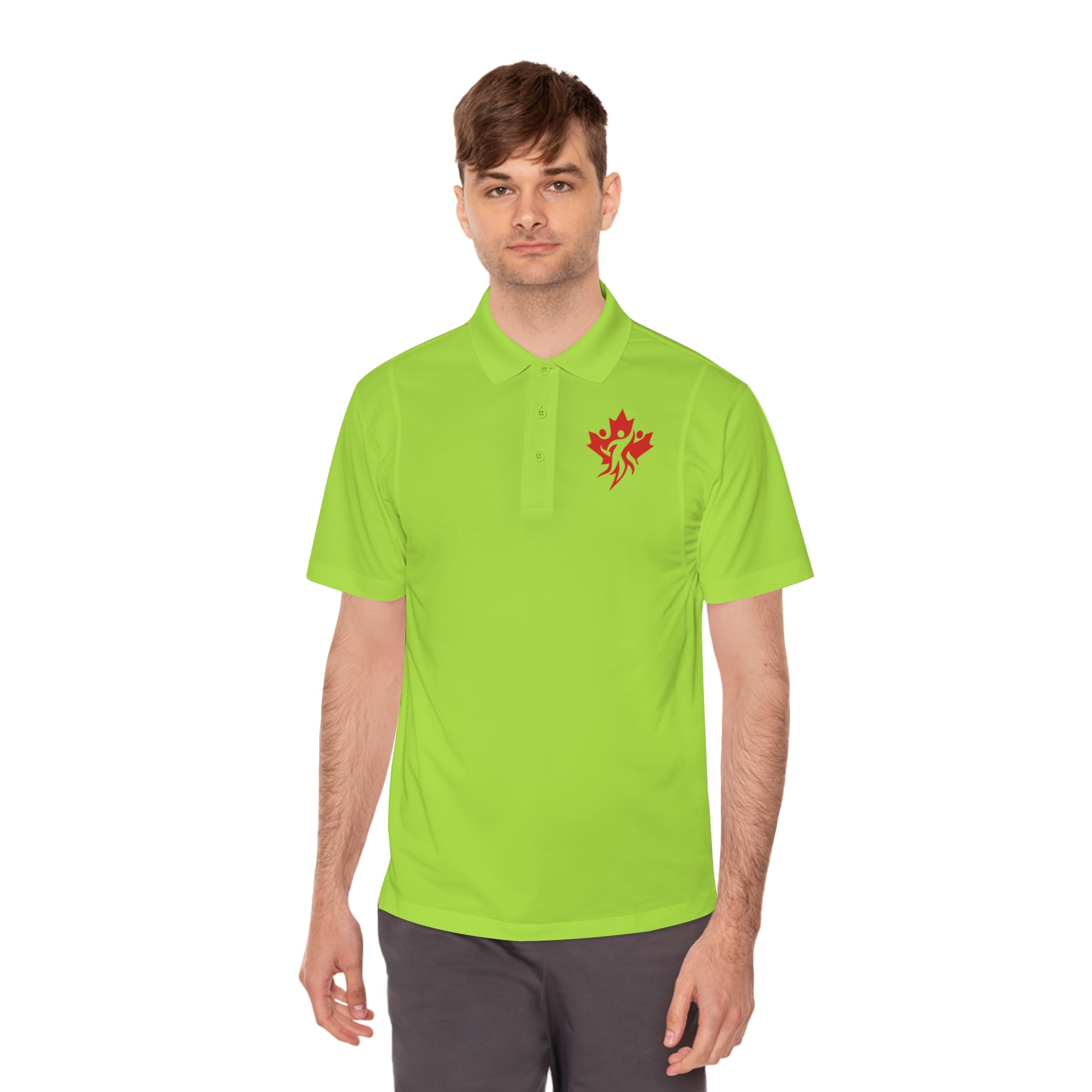 Men's Sport Polo Shirt, Activewear, Casual Outfit - OneLoveCanada