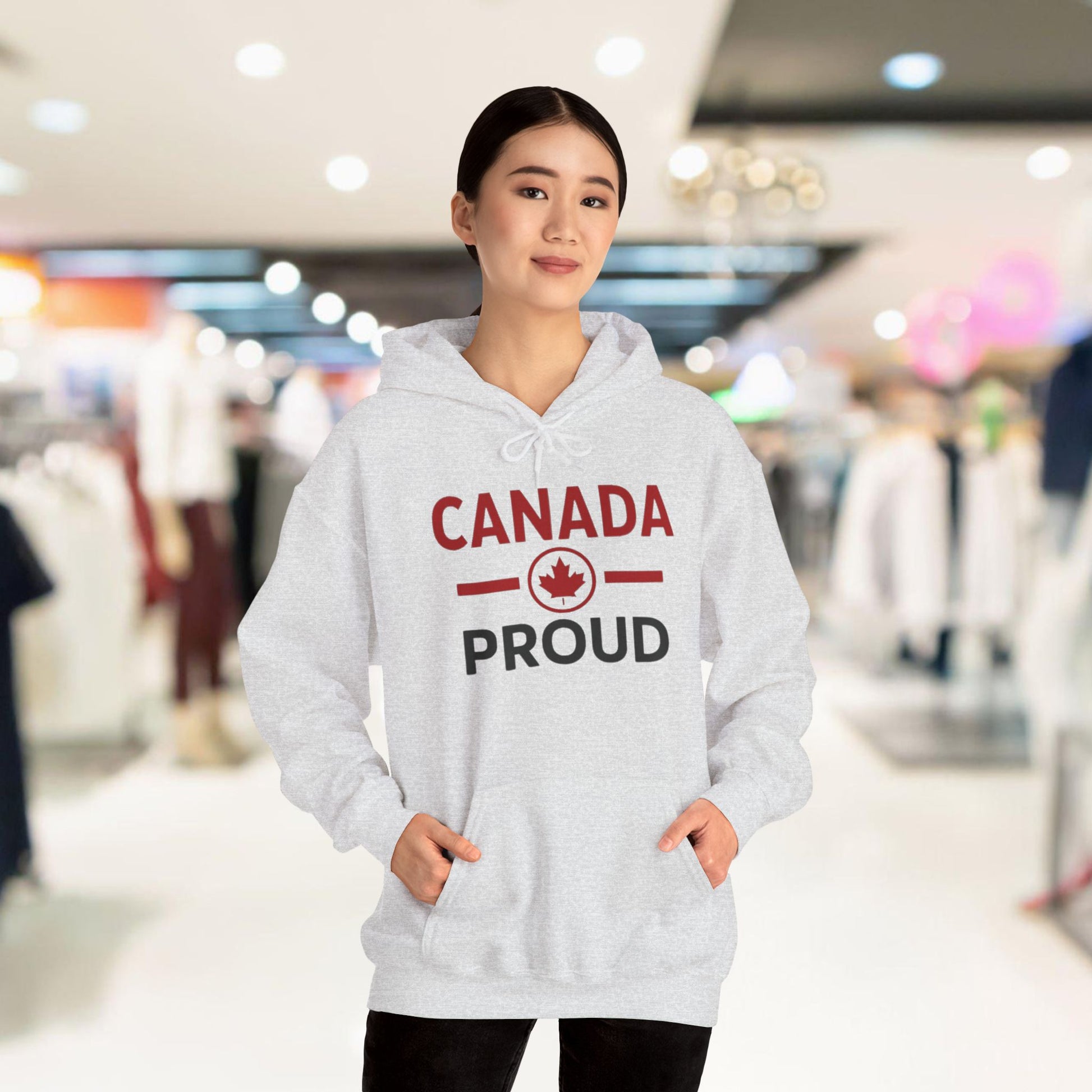 Canada Proud Hooded Sweatshirt, Cozy Unisex Hoodie - OneLoveCanada