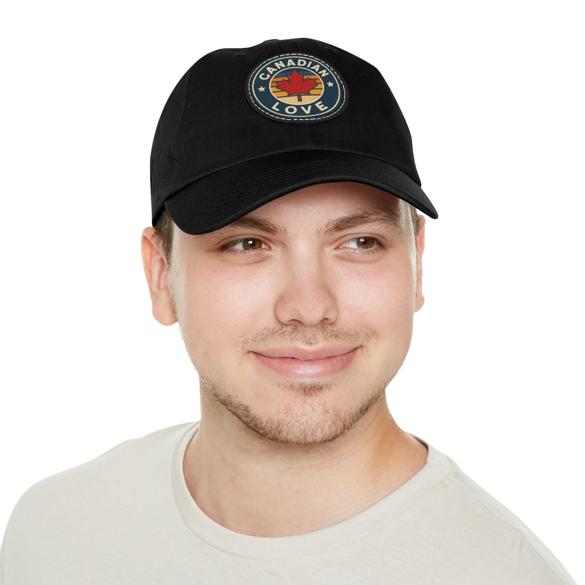 Canadian Love Dad Hat | Stylish Adjustable Cap for Fathers - OneLoveCanada