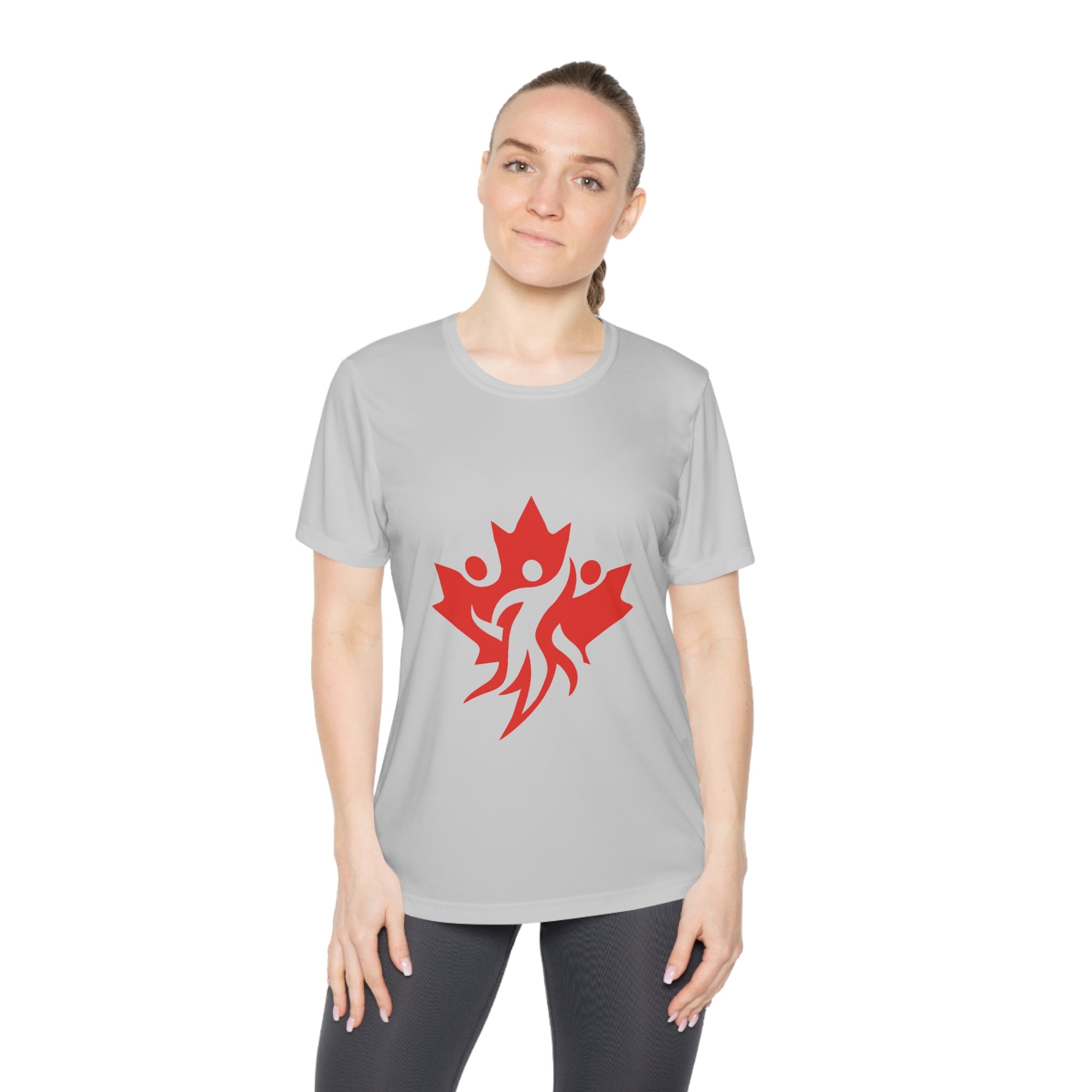 Ladies Canadian Competitor Tee, Sports Team Tee - OneLoveCanada