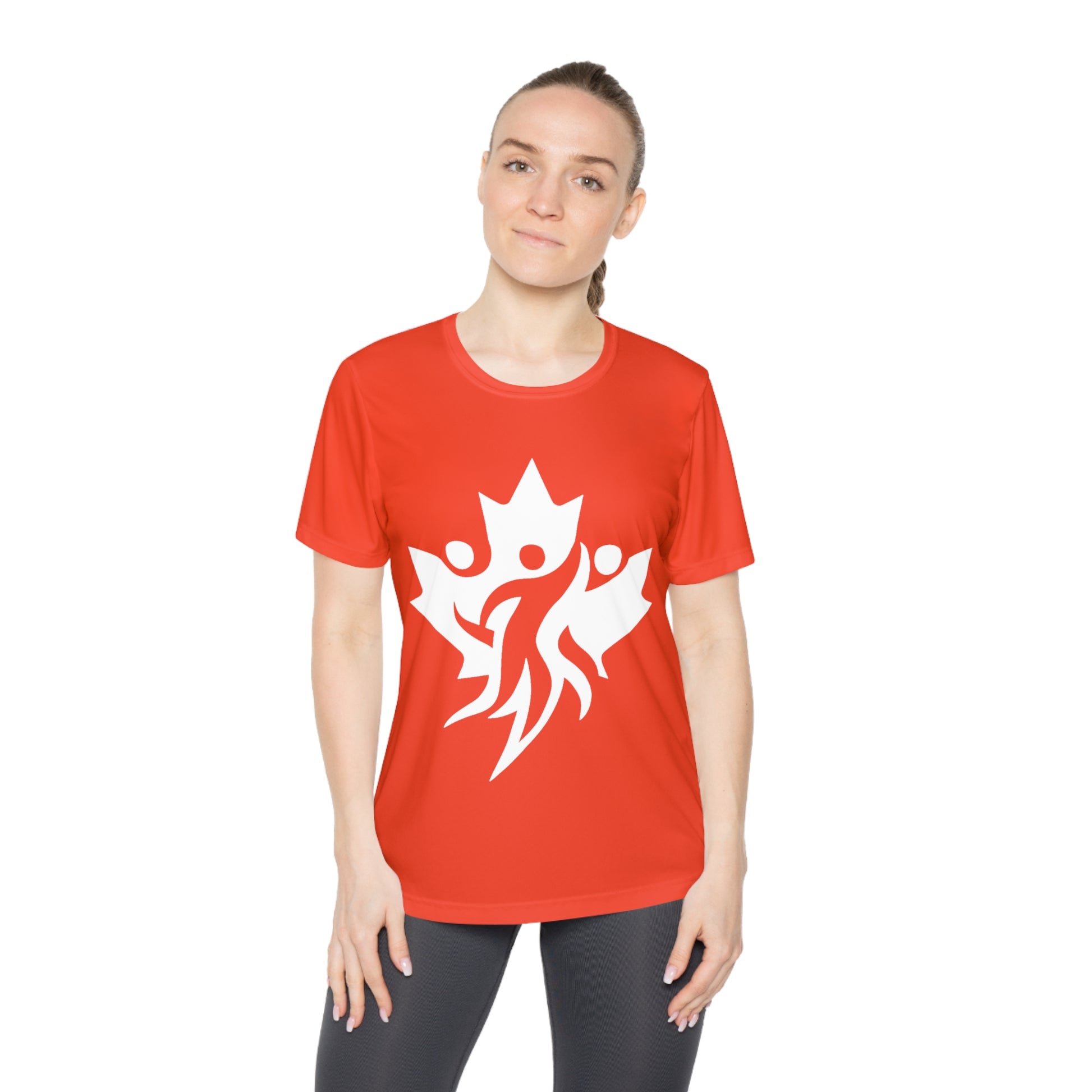 Ladies Canadian Competitor Tee, Sports Team Tee - OneLoveCanada