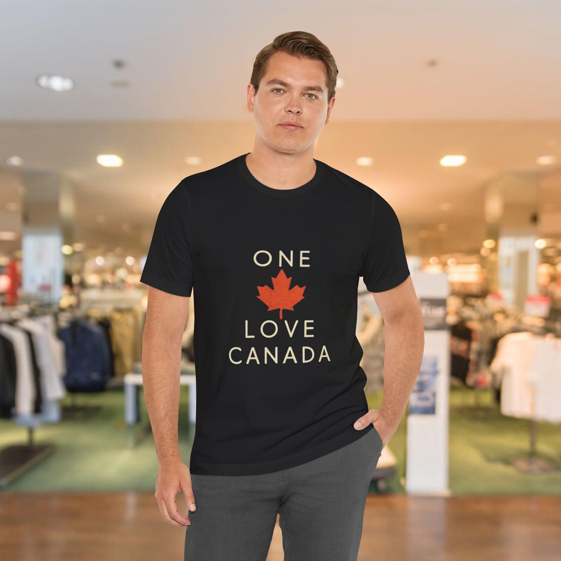 Canada WIN Unisex Tee, Casual T-Shirt for Canadian Celebrations - OneLoveCanada