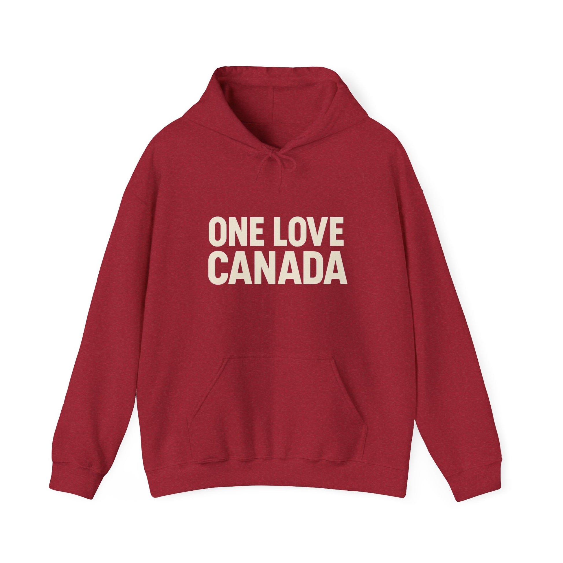 Canada Proud Hooded Sweatshirt, Cozy Unisex Hoodie - OneLoveCanada
