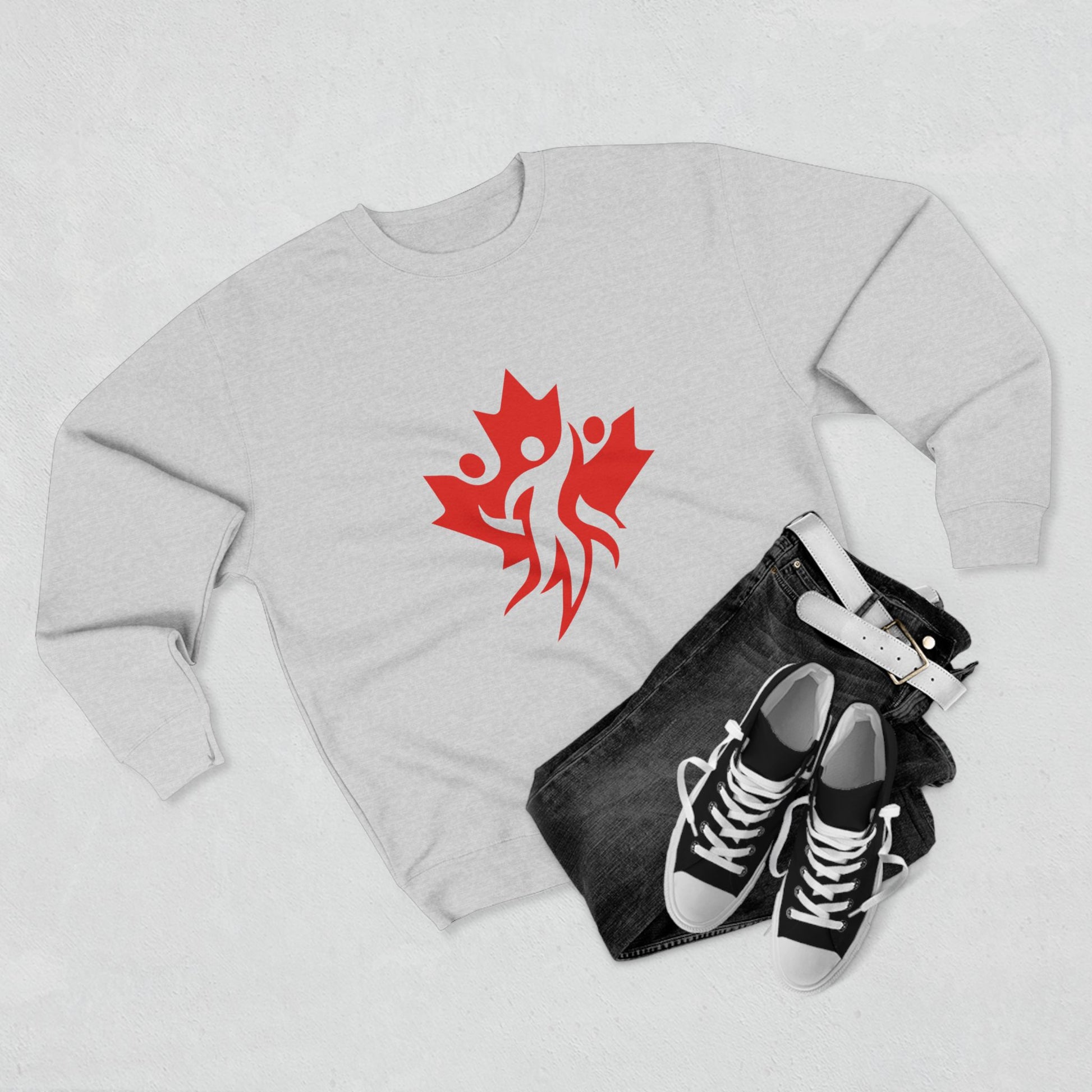 Canadian Spirit Unisex Crewneck Sweatshirt - OneLoveCanada