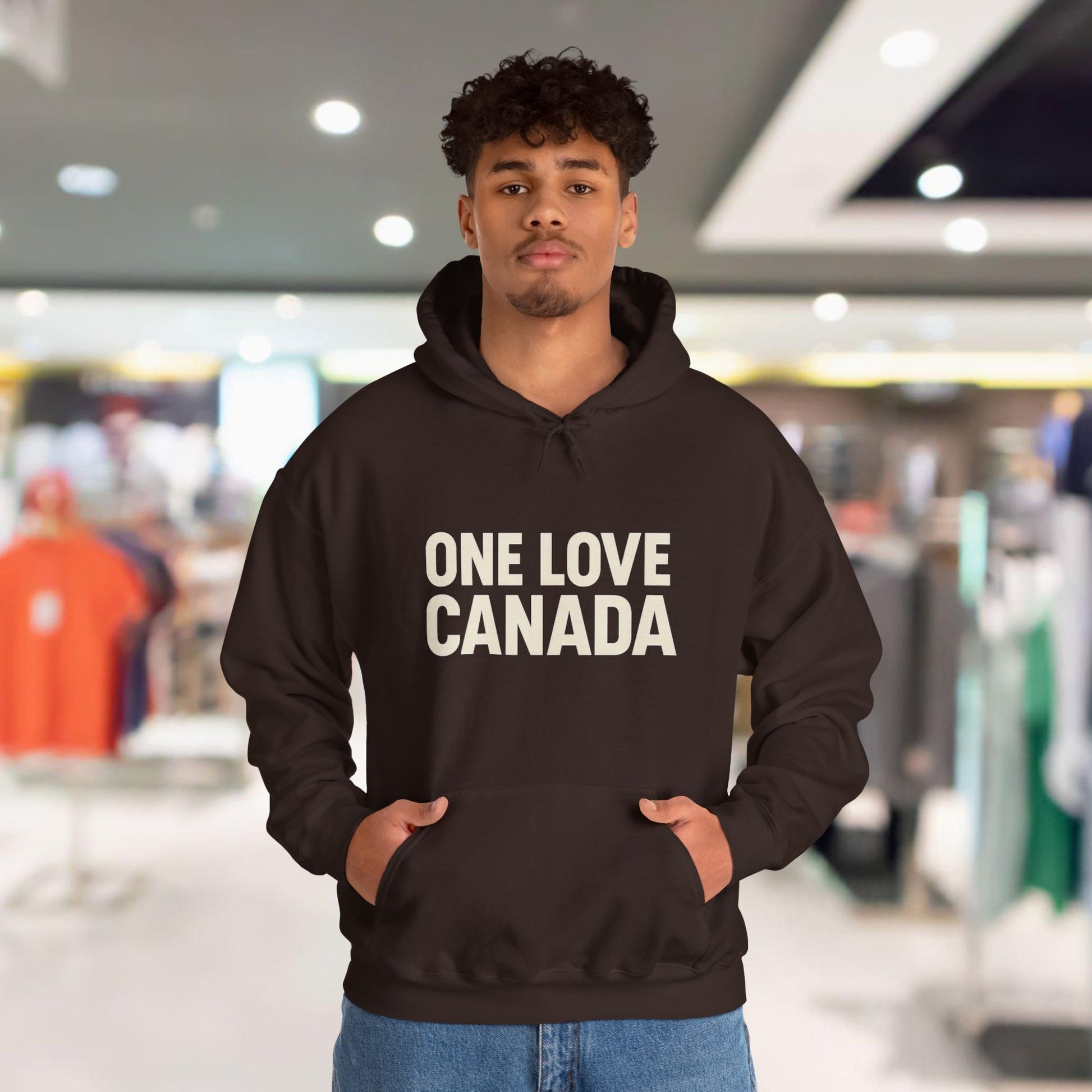 Canada Proud Hooded Sweatshirt, Cozy Unisex Hoodie - OneLoveCanada