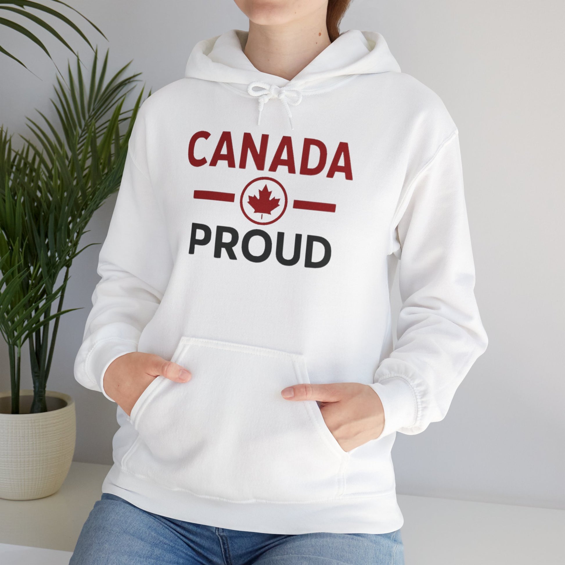 Canada Proud Hooded Sweatshirt, Cozy Unisex Hoodie - OneLoveCanada