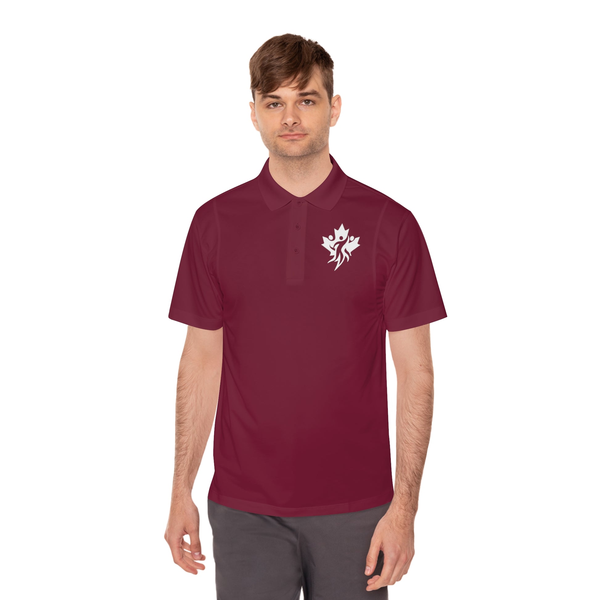 Men's Sport Polo Shirt, Activewear, Casual Outfit - OneLoveCanada