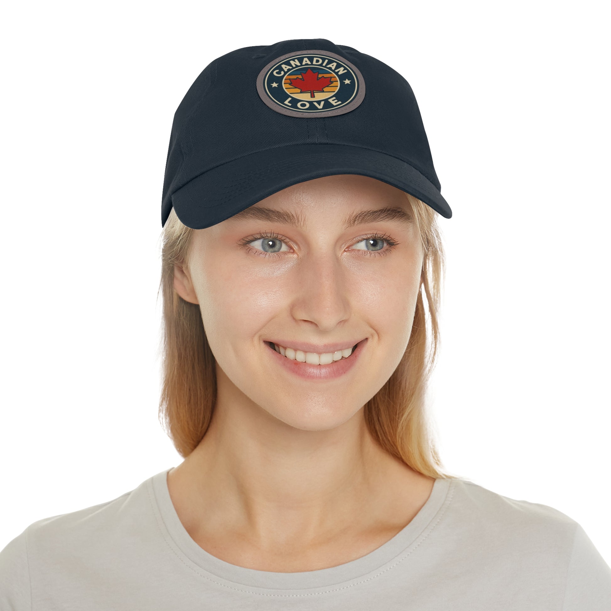 Canadian Love Dad Hat | Stylish Adjustable Cap for Fathers - OneLoveCanada