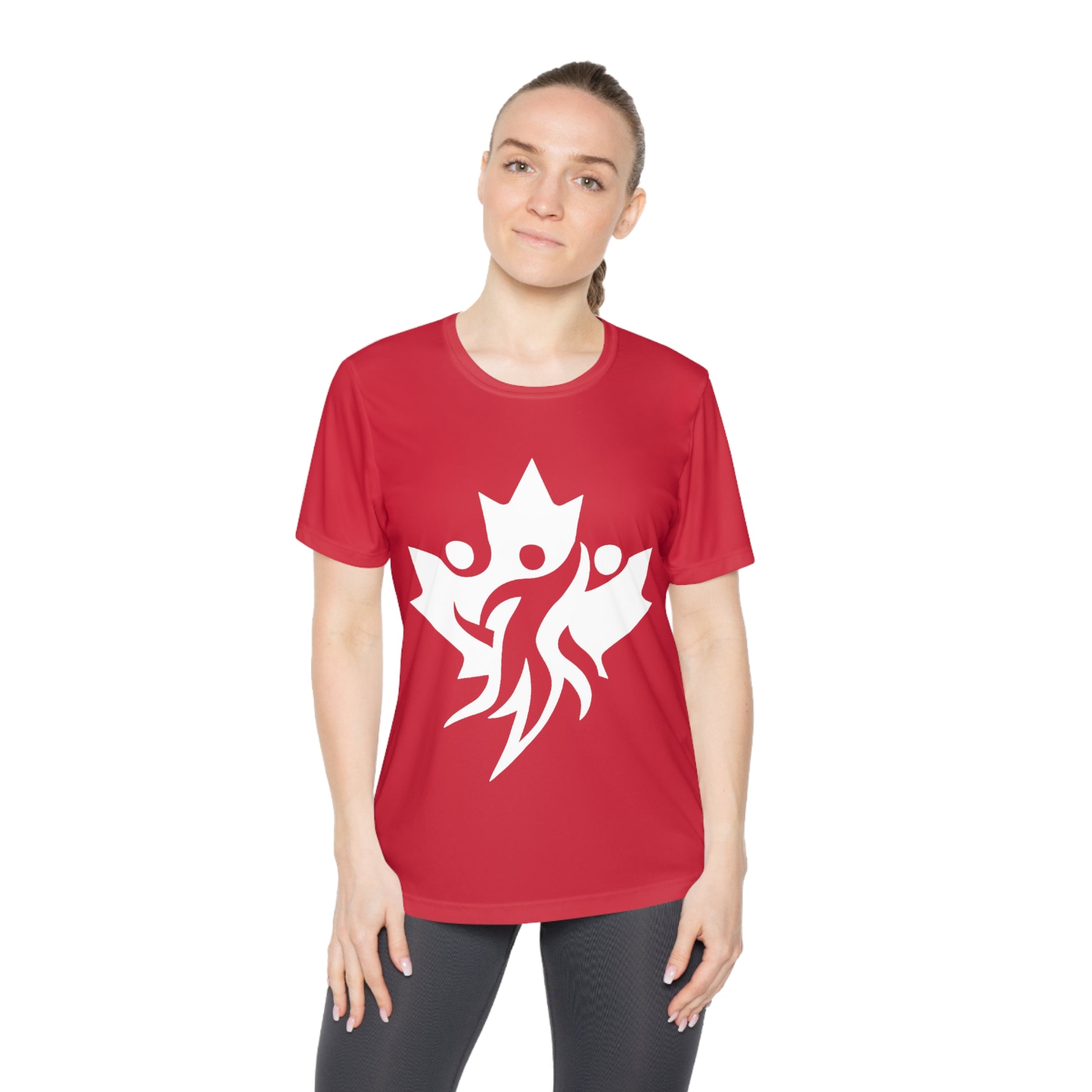 Ladies Canadian Competitor Tee, Sports Team Tee - OneLoveCanada