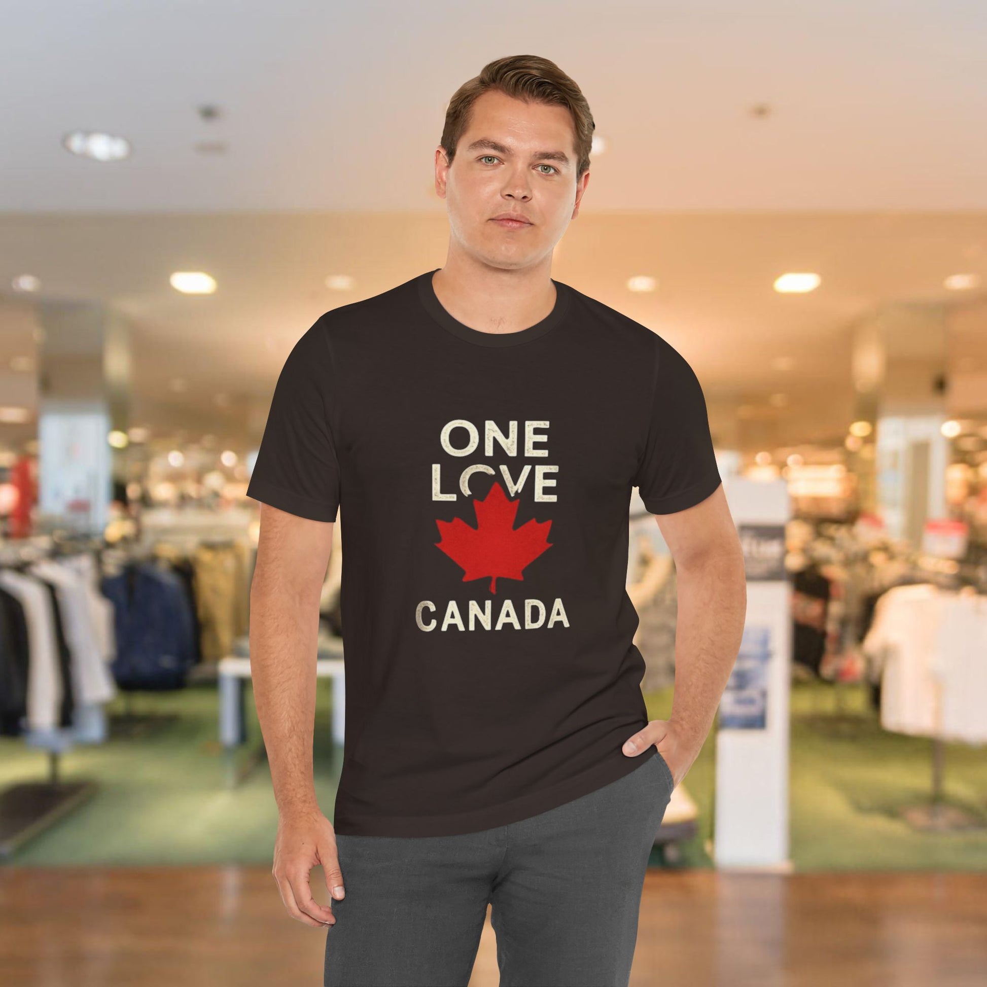 Canada WIN Unisex Tee, Casual T-Shirt for Canadian Celebrations - OneLoveCanada