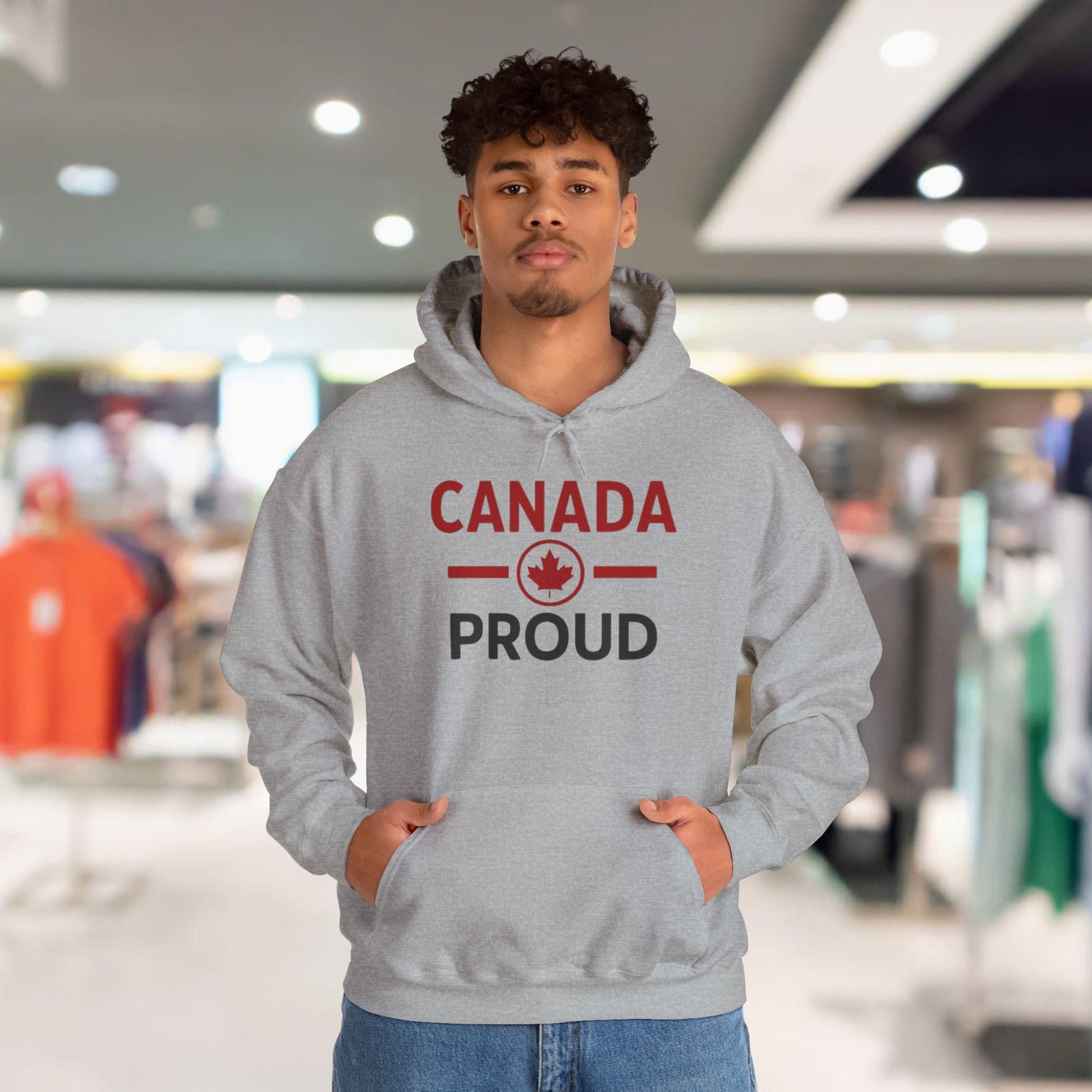 Canada Proud Hooded Sweatshirt, Cozy Unisex Hoodie - OneLoveCanada