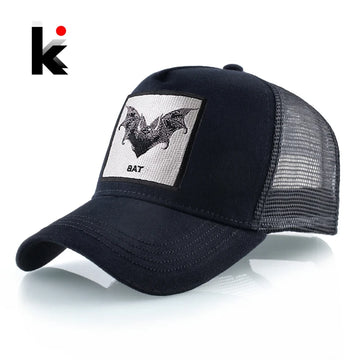Baseball Cap With Bat Embroidery Four Seasons Snapback Trucker Caps Men Women Fashion Hip Hop Baseball Hat Outdoor Visor Caps
