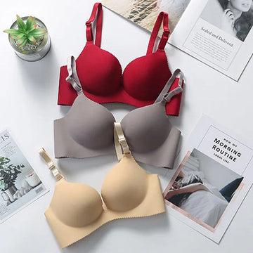 Sexy Bras for Women Lingerie Seamless Pushup Bra Bralette Plunge Wireless Brassiere Female Breathable Underwear Intimates