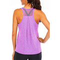 Yoga Shirt Female New Style T-Shirt Loose Fitness Tops Vest Women Sleeveless Sport Tee Quick-Drying Gym Running Workout Blouse - OneLoveCanada