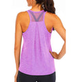 Yoga Shirt Female New Style T-Shirt Loose Fitness Tops Vest Women Sleeveless Sport Tee Quick-Drying Gym Running Workout Blouse - OneLoveCanada
