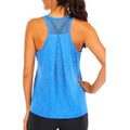 Yoga Shirt Female New Style T-Shirt Loose Fitness Tops Vest Women Sleeveless Sport Tee Quick-Drying Gym Running Workout Blouse - OneLoveCanada
