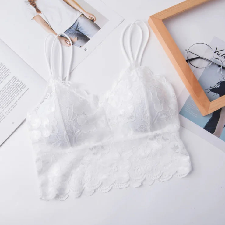 Sexy Bras for Women Bra Wire Free Push Up Bras Lace Bralette Full Cup Intimates Female Underwear