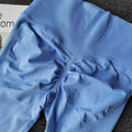 Seamless Sport Yoga High Waist Pants Leggings Sport See Through Yoga Gym Running Quick Dry Pants Scrunch Butt Pants - OneLoveCanada