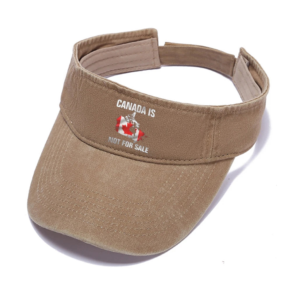 Canada Not For Sale Baseball Cap Adjustable Red Hat with Maple Leaf Embroidery for Outdoor Activities & Casual Wear Snapback Cap - OneLoveCanada