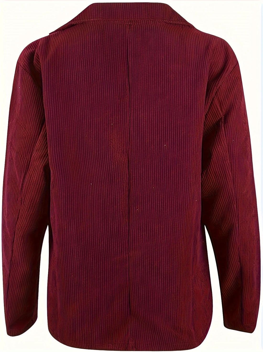 Women's plus Size Suit Jacket Casual Lapel Long Sleeve Slim Fit Zipper Pocket Solid Color Office Workwear