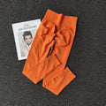Seamless Sport Yoga High Waist Pants Leggings Sport See Through Yoga Gym Running Quick Dry Pants Scrunch Butt Pants - OneLoveCanada